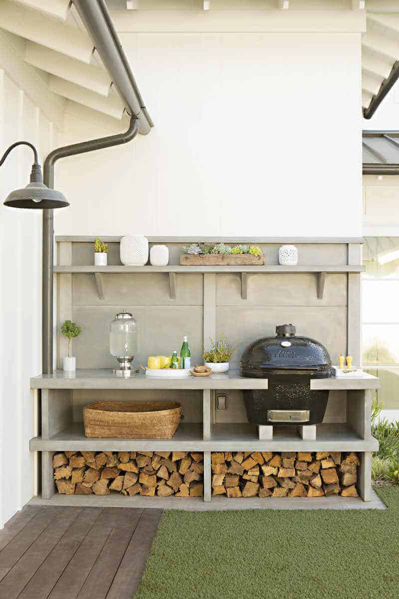 From simple classic outdoor kitchen projects to other more modern and straight-forward ideas, you will find a nice sample to inspire you.